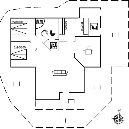 Cyrill - 250m To The Fjord By Interhome 別荘 Bjerregård